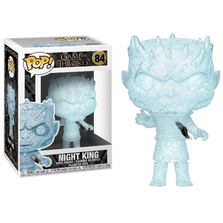 Game of Thrones Pop! Vinyl Figure Crystal Night King w/ Dagger in Chest [84] - Fugitive Toys