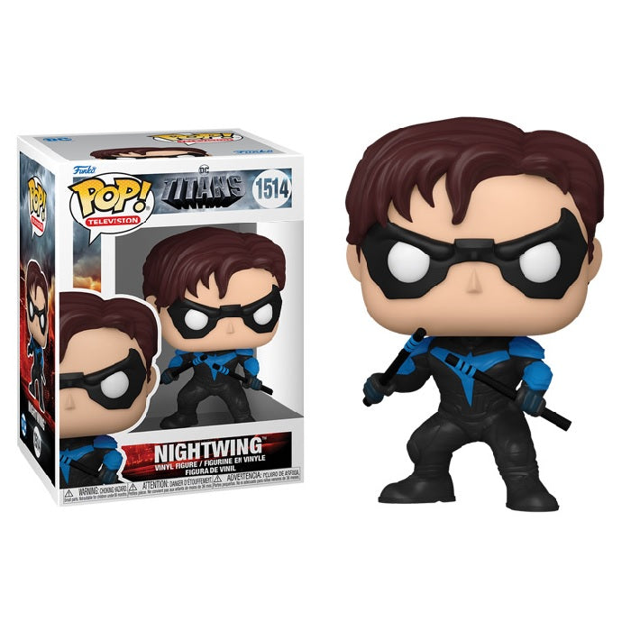 DC Titans Pop! Vinyl Figure Nightwing [1514] - Fugitive Toys