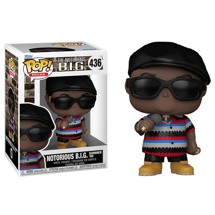 Rocks Pop! Vinyl Figure Notorious B.I.G. [Summer '95] [436] - Fugitive Toys
