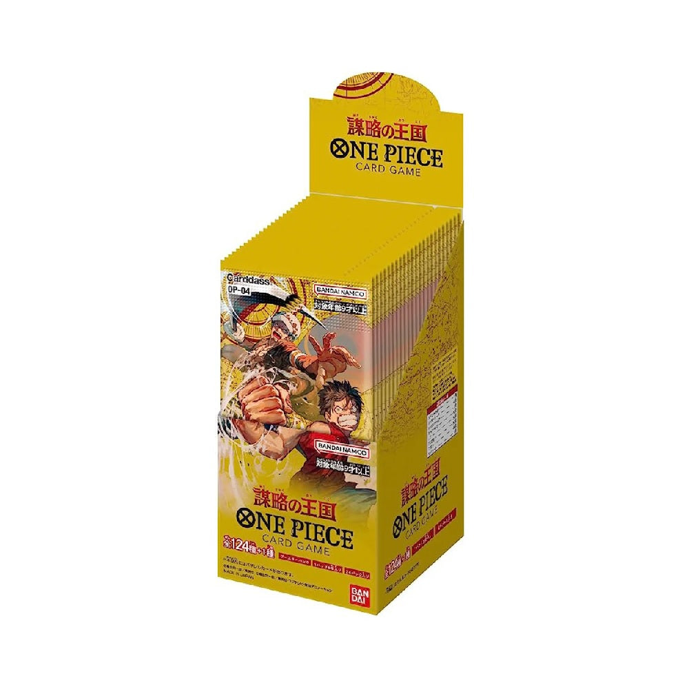 One Piece Card Game Kingdoms of Intrigue Booster Box (Japanese) (OP-04) - Fugitive Toys