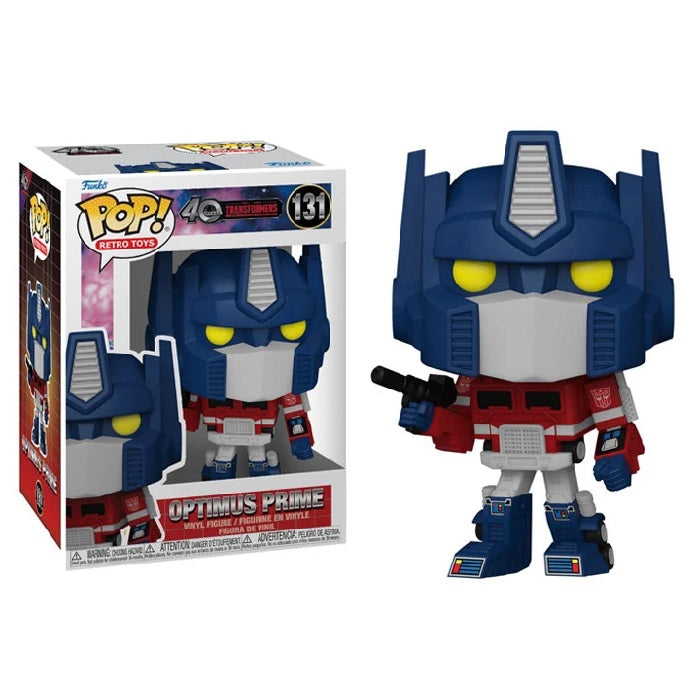 Transformers 40th Anniversary Pop! Vinyl Figure Optimus Prime [131] - Fugitive Toys