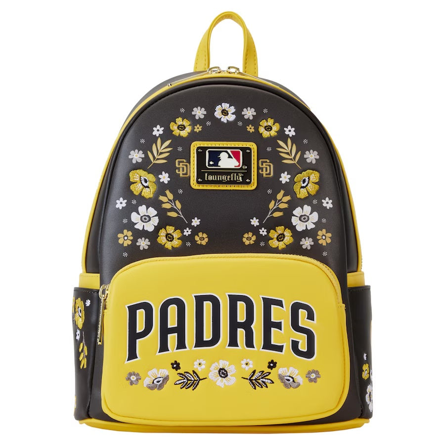 Loungefly x MLB San Diego Padres Floral Mini Backpack - Fugitive Toys