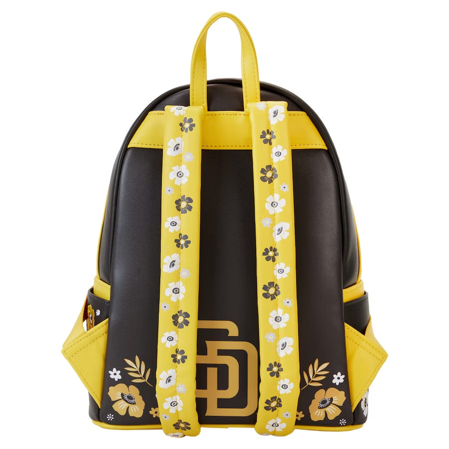 Loungefly x MLB San Diego Padres Floral Mini Backpack - Fugitive Toys