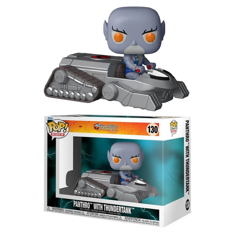 Thundercats Pop! Rides Panthro with ThunderTank [130] - Fugitive Toys