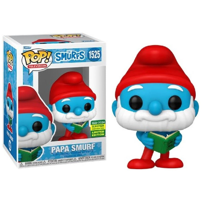The Smurfs Pop! Vinyl Figure Papa Smurf [Summer Convention 2024] [1525] - Fugitive Toys