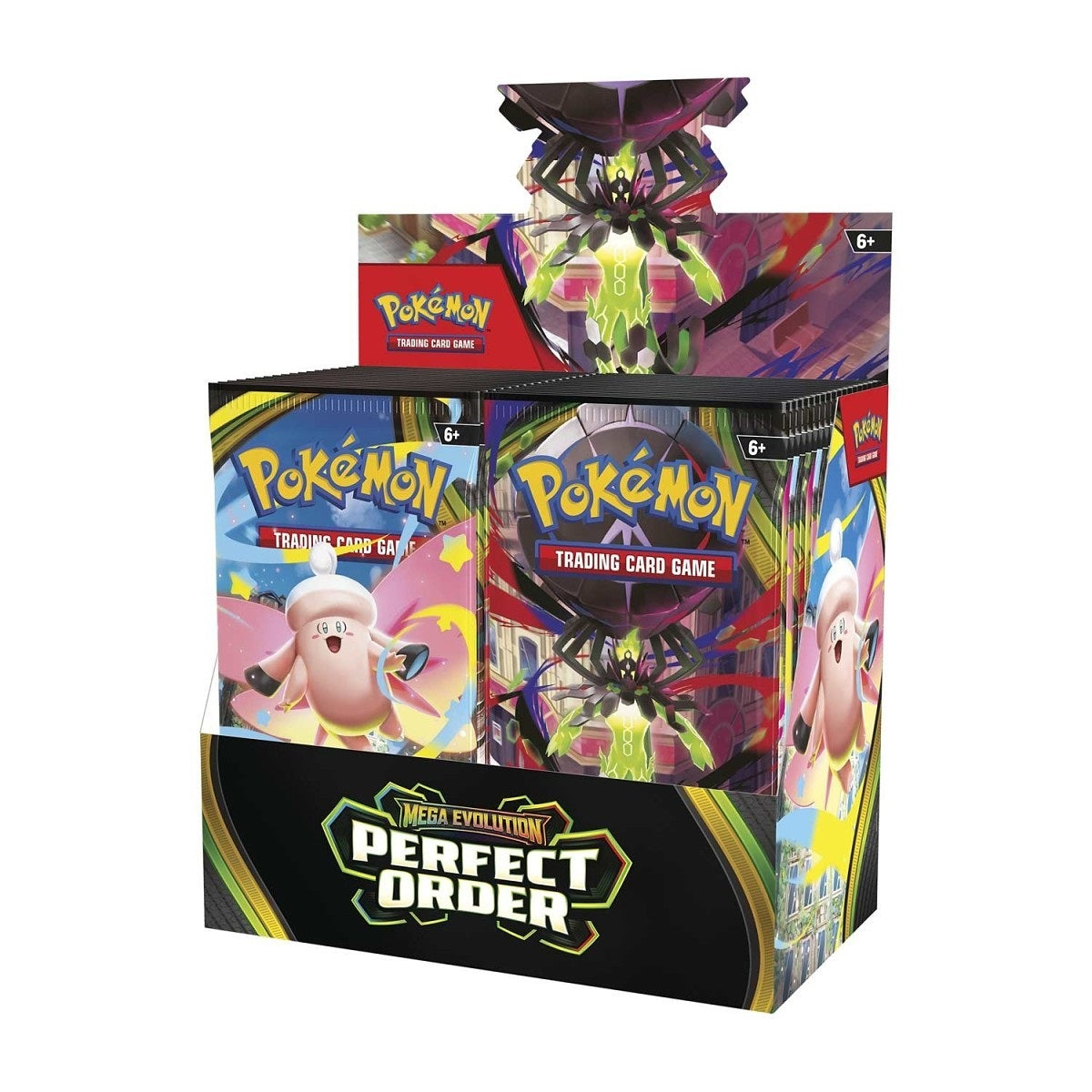 Pokemon TCG Mega Evolution Perfect Order Booster Box - Fugitive Toys