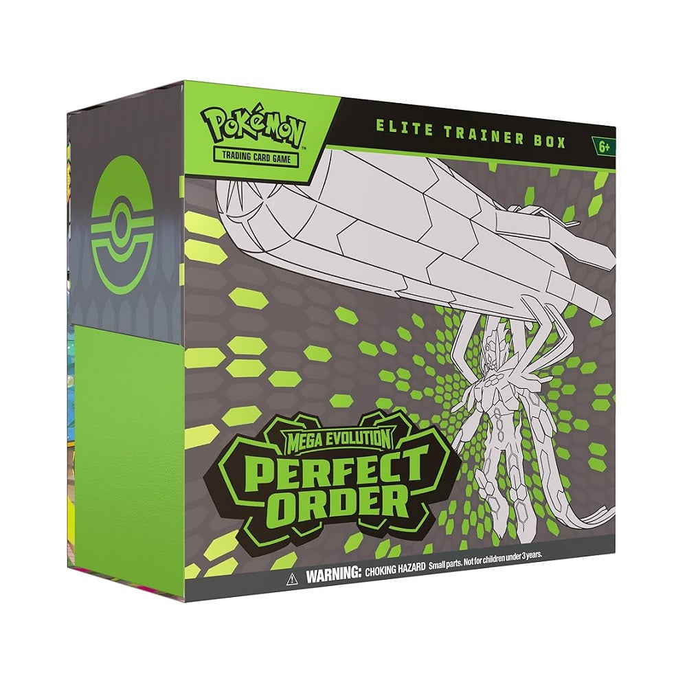 Pokemon TCG Mega Evolution Perfect Order Elite Trainer Box - Fugitive Toys