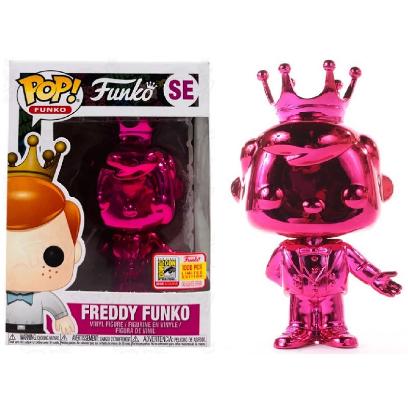 Freddy Funko Pop! Vinyl Figure Pink Chrome (LE1000) [SE] - Fugitive Toys