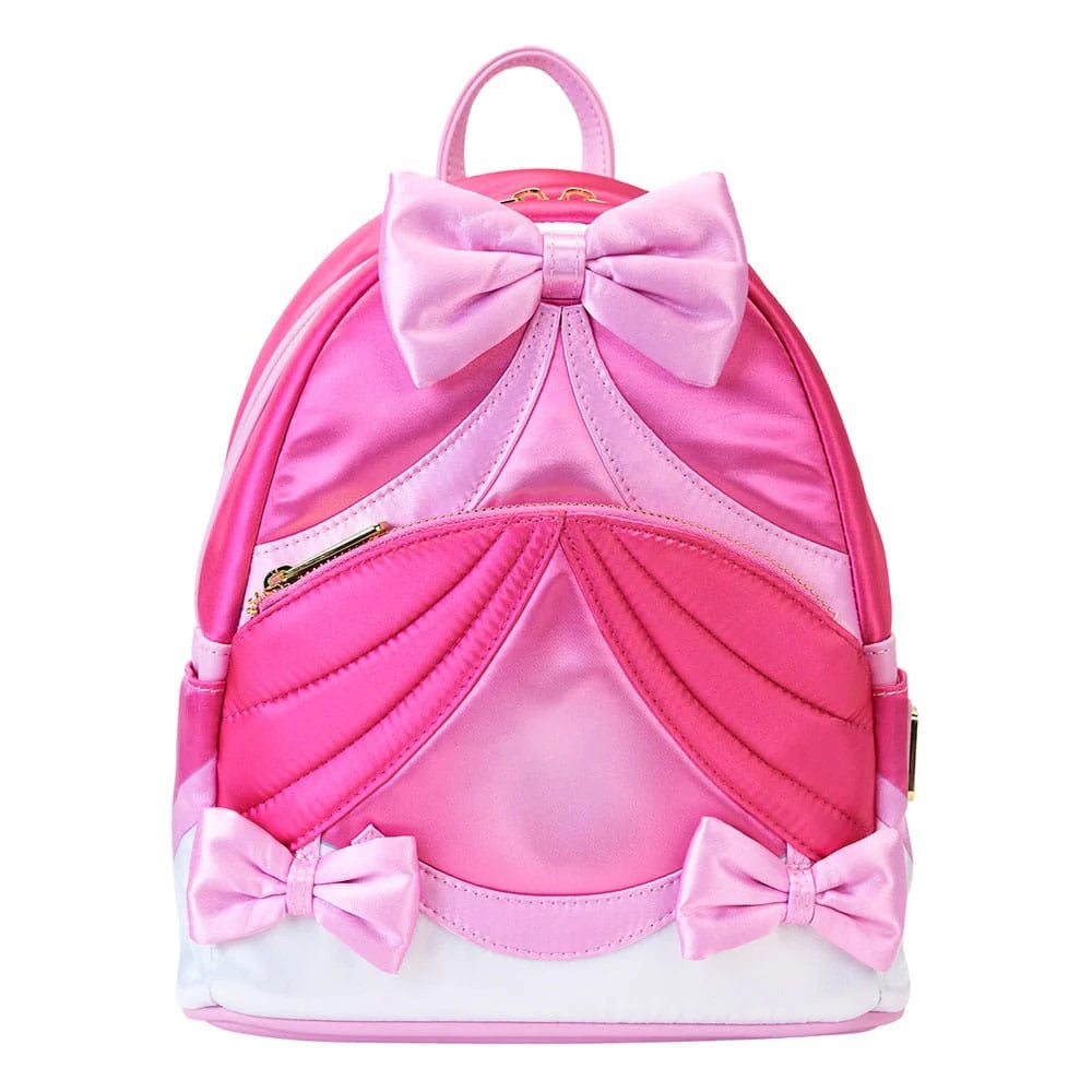Loungefly x Disney Cinderella 75th Anniversary Pink Bow Gown Cosplay Mini Backpack - Fugitive Toys
