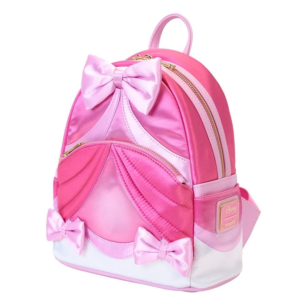 Loungefly x Disney Cinderella 75th Anniversary Pink Bow Gown Cosplay Mini Backpack - Fugitive Toys