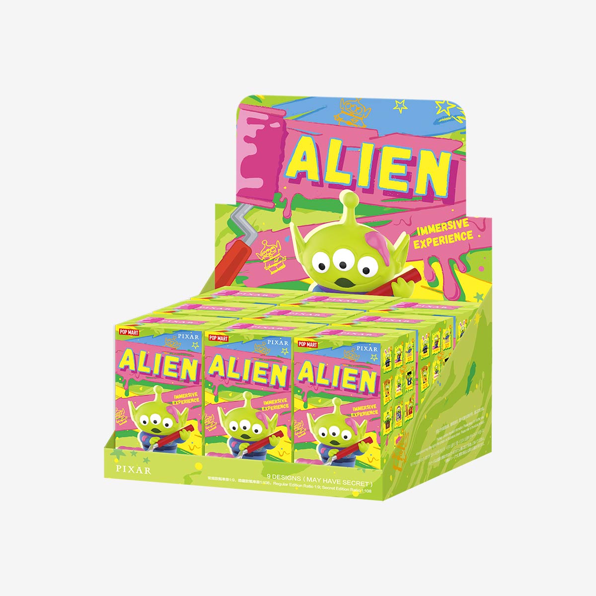 POP MART Disney/Pixar Alien-Immersive Experience Series Figures [1 Blind Box] - Fugitive Toys