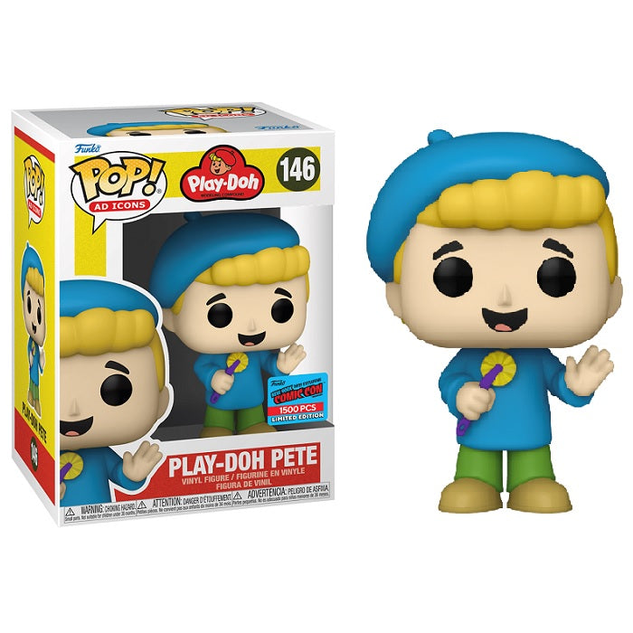 Ad Icons Pop! Vinyl Figure Play-Doh Pete [Blue Shirt] [NYCC Funko Festival of Fun 2021] [146] - Fugitive Toys