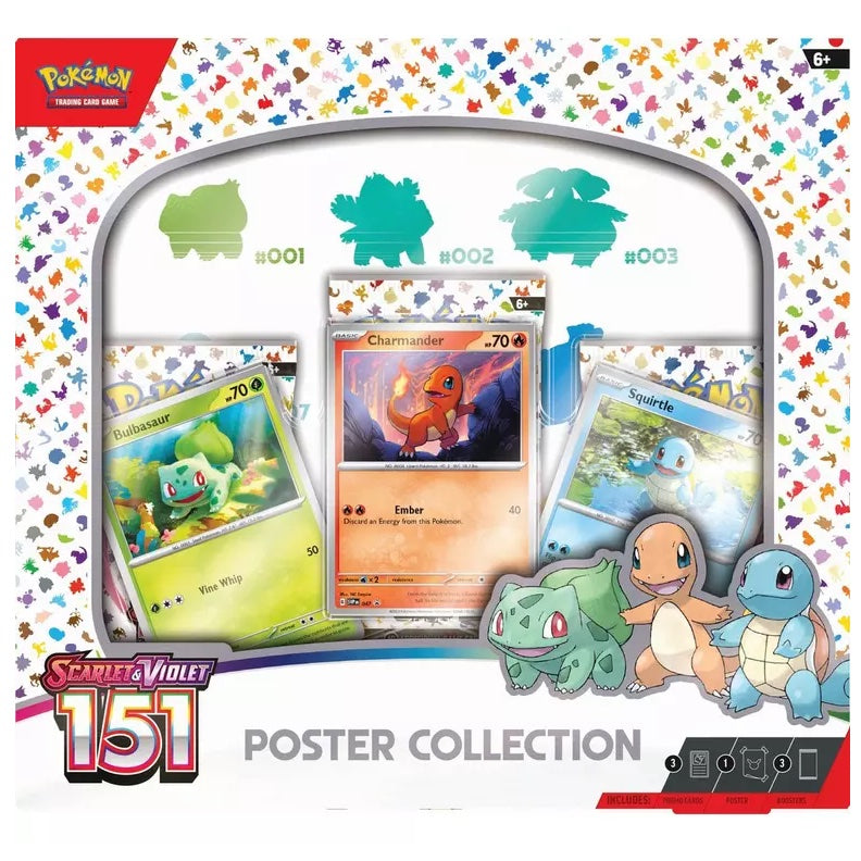 Pokemon Trading Card Game Scarlet & Violet 151 Poster Collection - Fugitive Toys