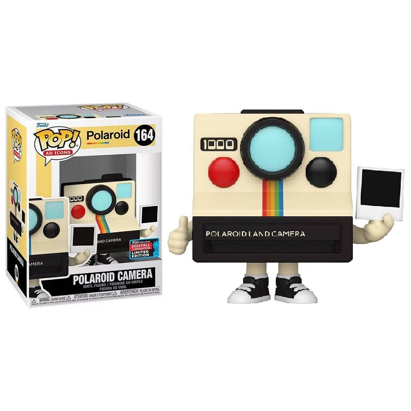 Ad Icons Pop! Vinyl Figure Polaroid Camera (2022 Fall Convention) [164] - Fugitive Toys