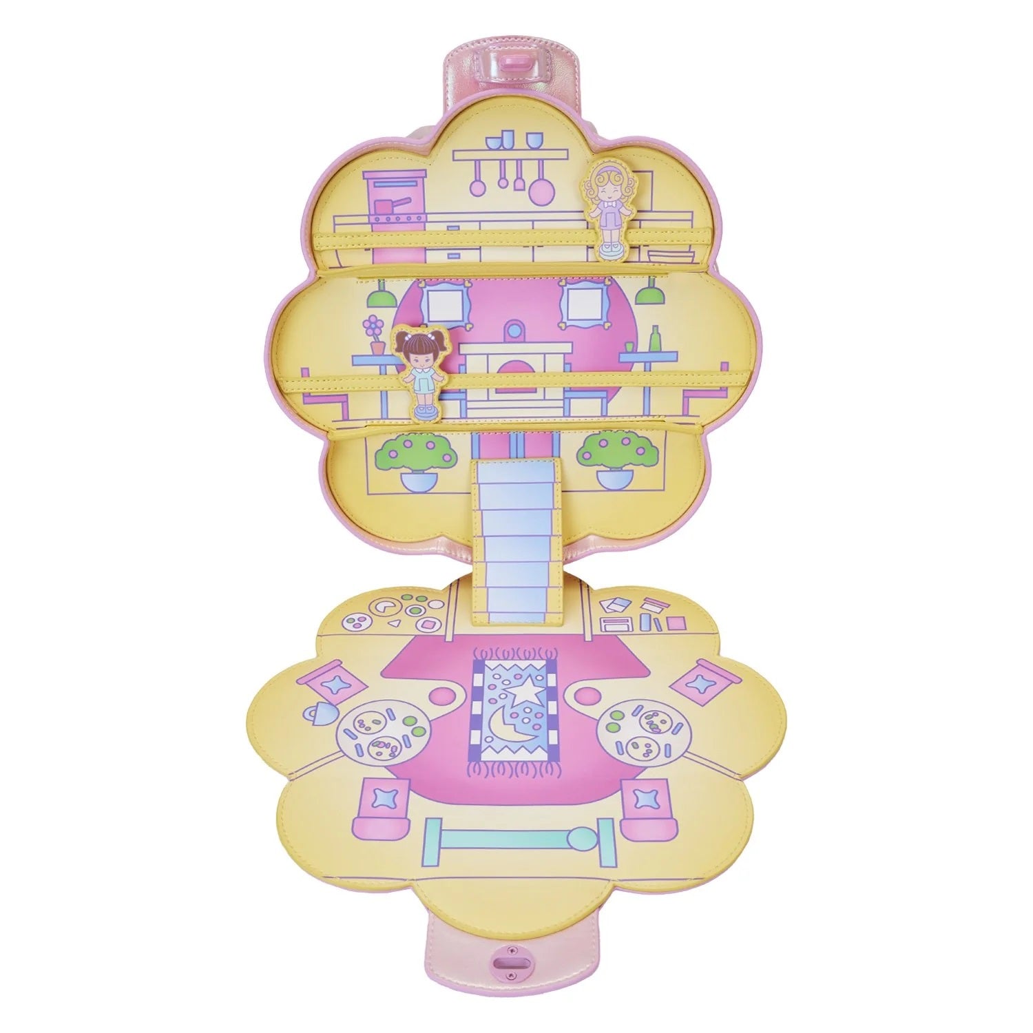 Loungefly x Polly Pocket Compact Playset Figural Mini Backpack - Fugitive Toys