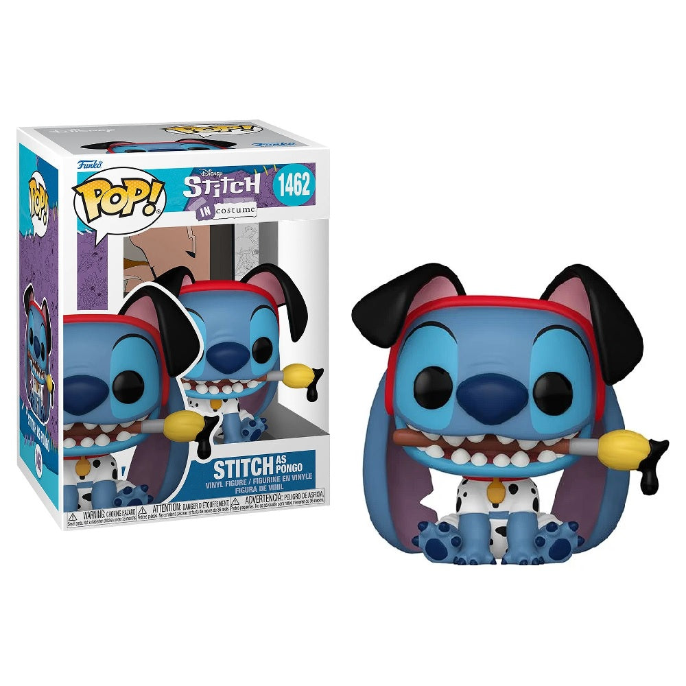 Disney Stitch in Costume Pop! Vinyl Figure Stitch as Pongo [1462] - Fugitive Toys