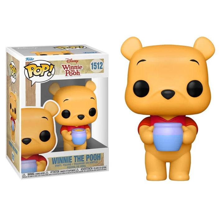 Winnie The Pooh Pop! Vinyl Figure Winnie the Pooh with Honeypot [1512] - Fugitive Toys
