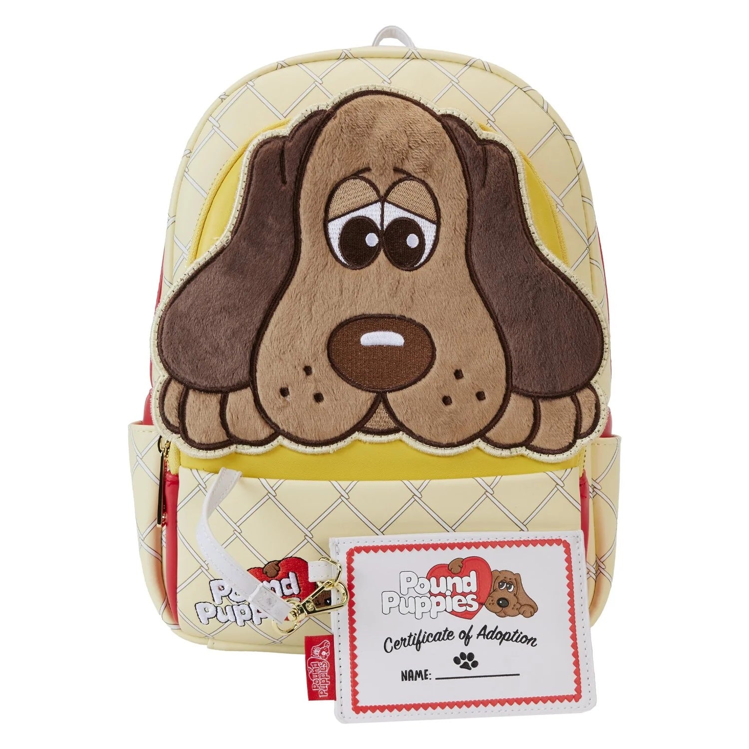 Loungefly x Pound Puppies 40th Anniversary Plush Mini Backpack with Card Holder - Fugitive Toys