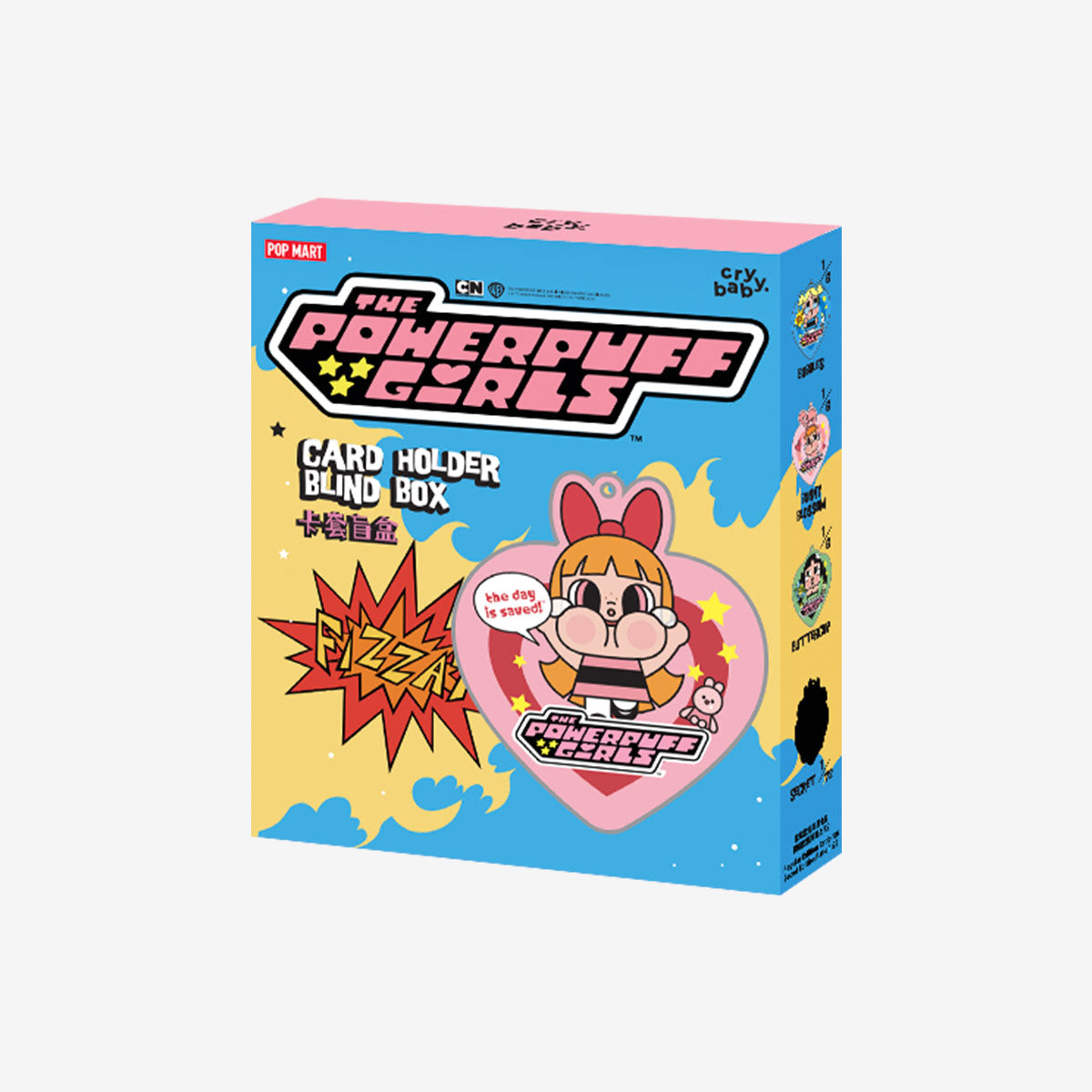 POP MART CRYBABY× Powerpuff Girls Series-Card Holder [1 Blind Box] - Fugitive Toys