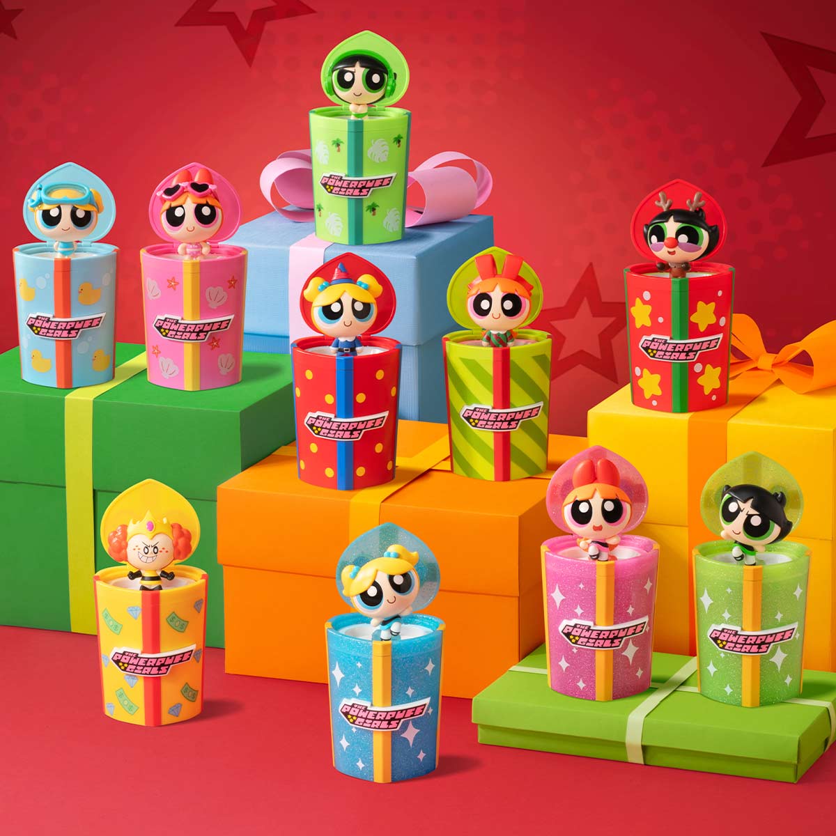 POP MART The Powerpuff Girls Party Surprise Series Figures [1 Sealed Case] - Fugitive Toys