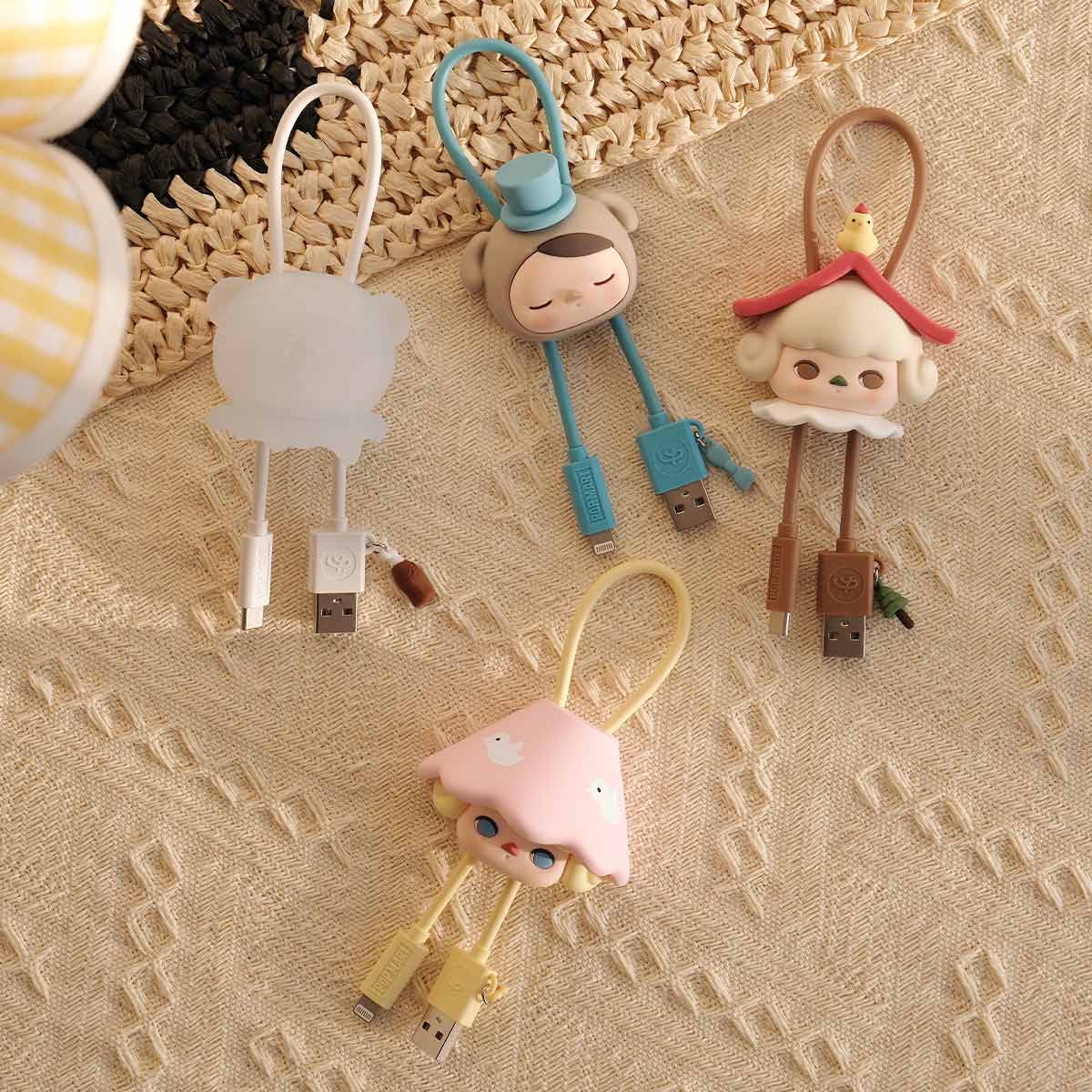 POP MART PUCKY Home Time Series-Cable for iPhone [1 Blind Box] - Fugitive Toys