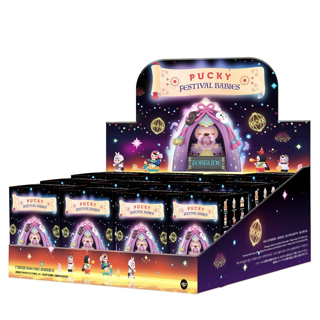 POP MART Pucky Festival Babies Series [1 Blind Box] - Fugitive Toys