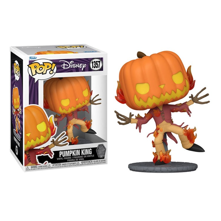 Disney The Nightmare Before Christmas 30th Pop! Vinyl Figure Pumpkin King [1357] - Fugitive Toys