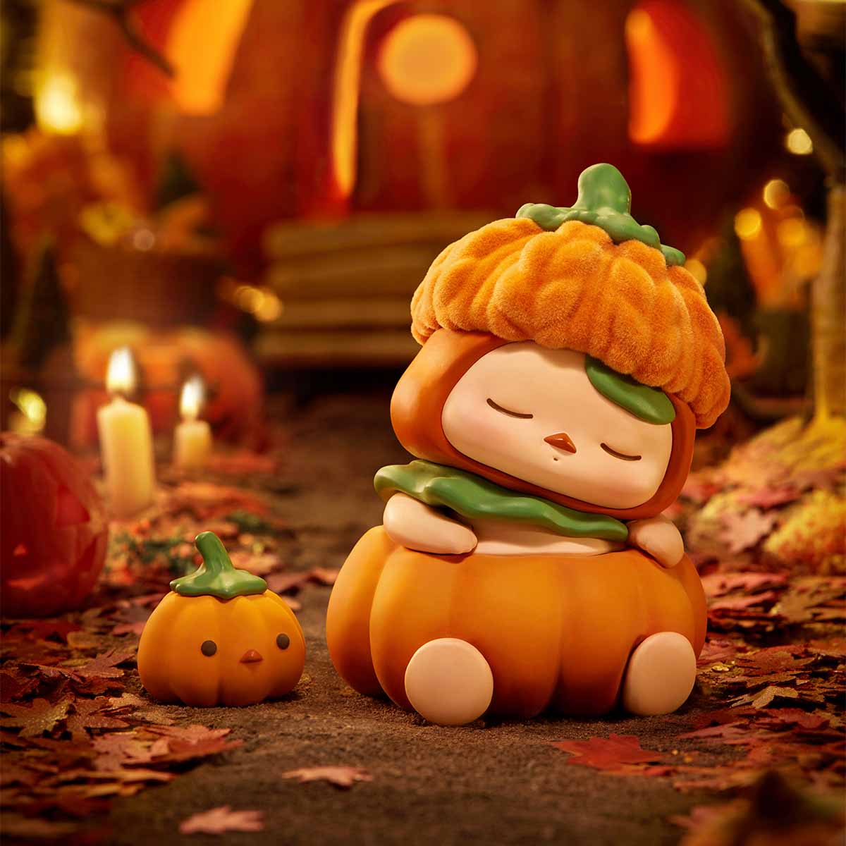 POP MART PUCKY Pumpkin Baby Figure - Fugitive Toys