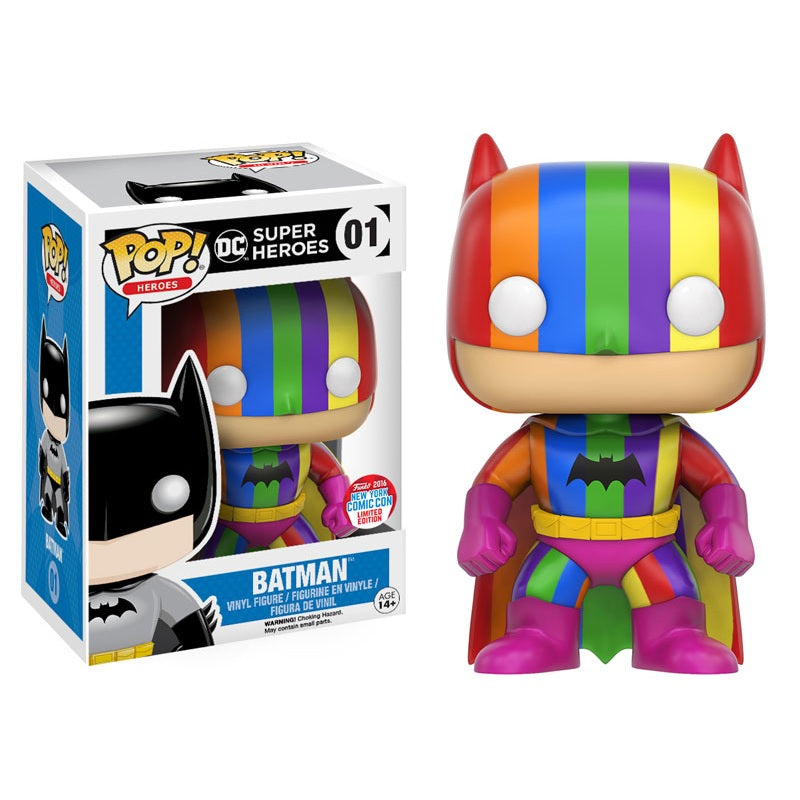 DC Universe Pop! Vinyl Figure Rainbow Batman [NYCC 2016] [01] - Fugitive Toys