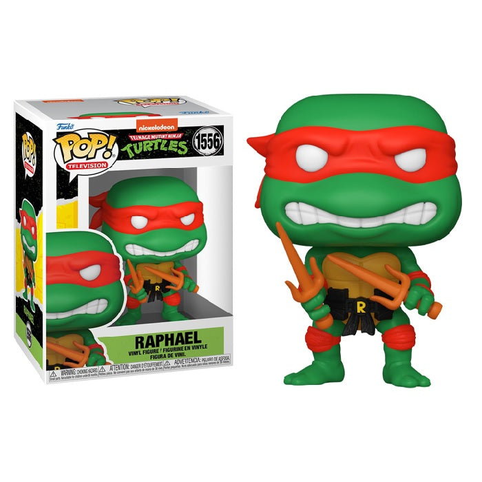 Teenage Mutant Ninja Turtles Pop! Vinyl Figure Raphael with Sais [1556] - Fugitive Toys