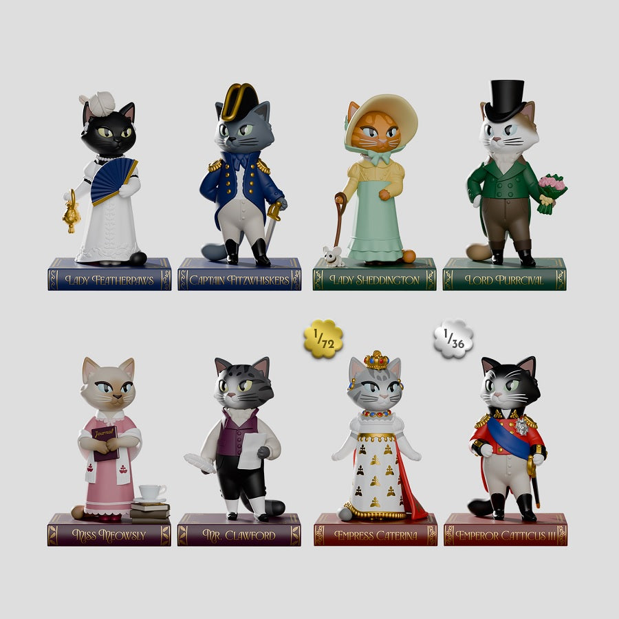Kaleidos Creative Presents Regency Cats [1 Blind Box] - Fugitive Toys