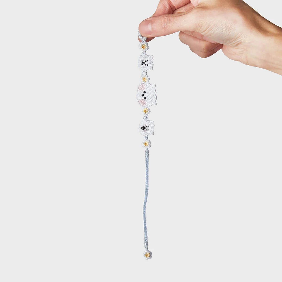 BT21 BIG & TINY Edition Embroidery Patch Bracelet - RJ - Fugitive Toys
