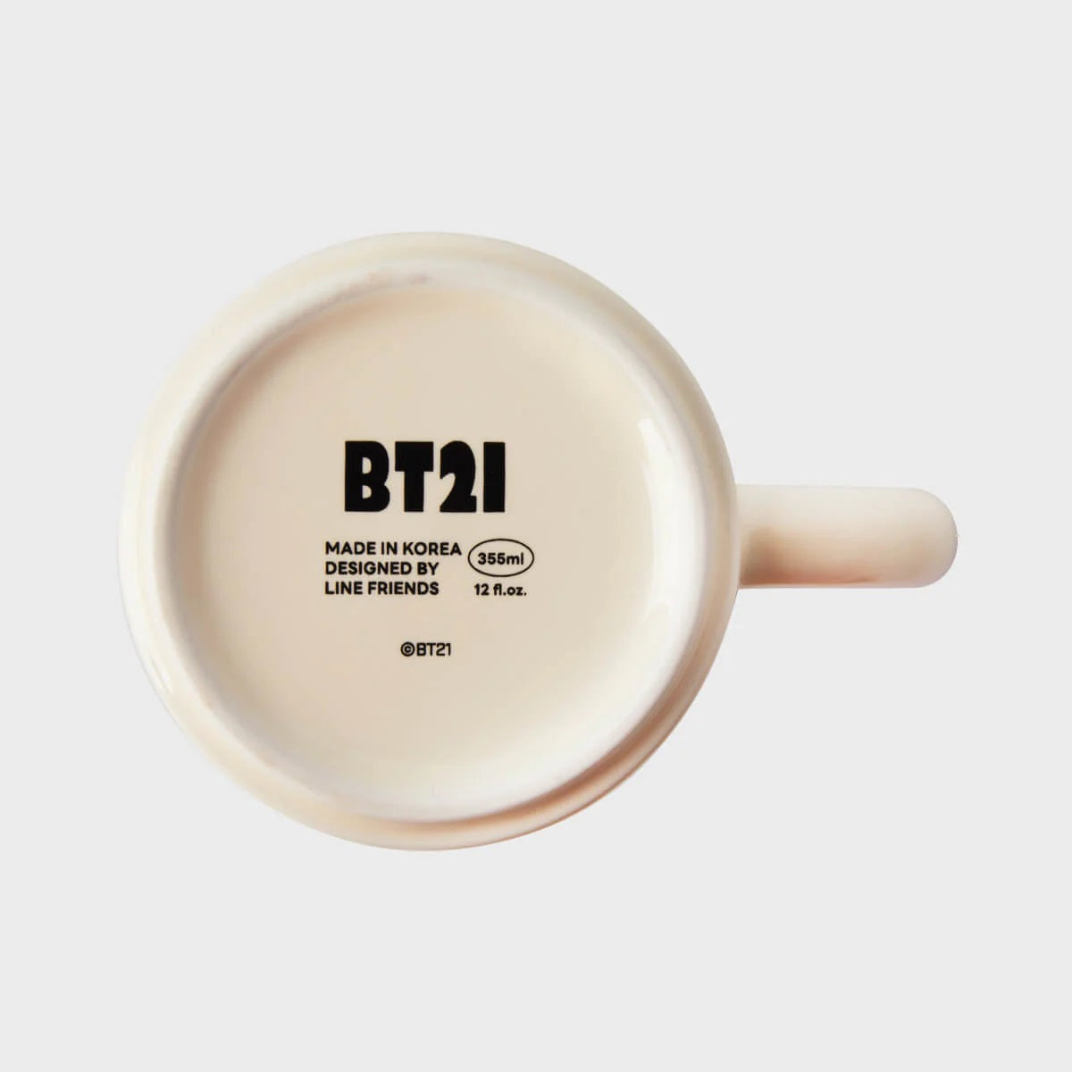 BT21 New Basic Edition Mug Cup 12 oz - RJ - Fugitive Toys