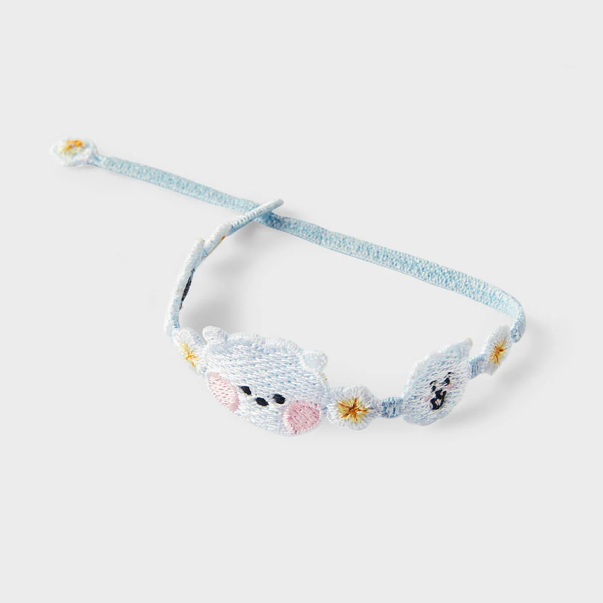 BT21 BIG & TINY Edition Embroidery Patch Bracelet - RJ - Fugitive Toys