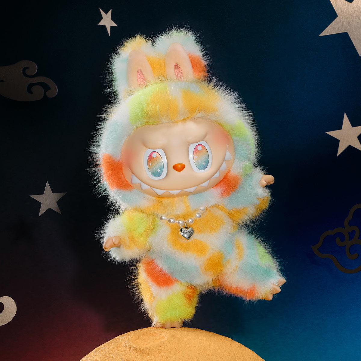 POP MART THE MONSTERS Labubu Big into Energy Series-ROCK THE UNIVERSE Vinyl Plush Doll - Fugitive Toys