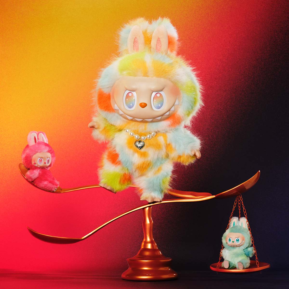 POP MART THE MONSTERS Labubu Big into Energy Series-ROCK THE UNIVERSE Vinyl Plush Doll - Fugitive Toys