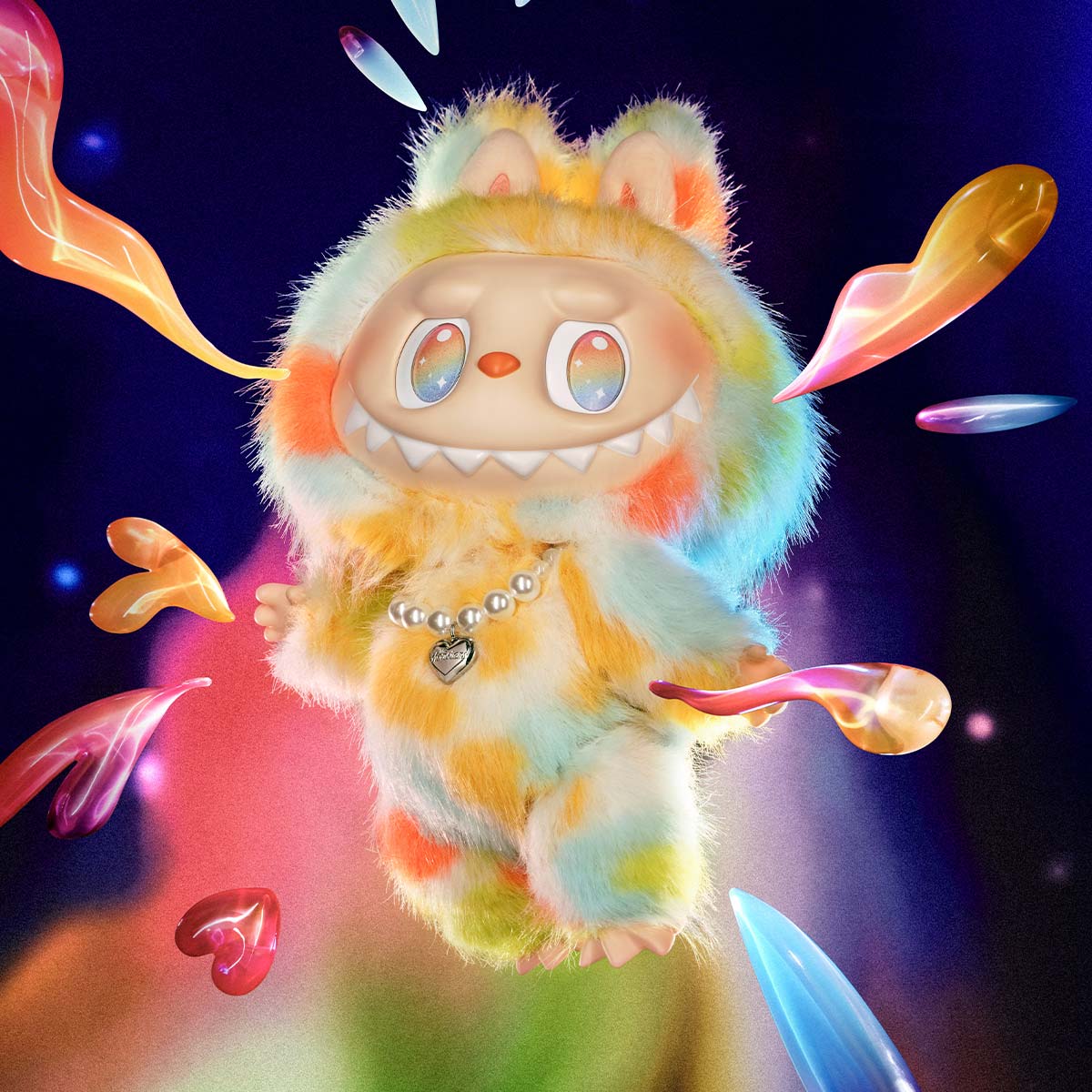 POP MART THE MONSTERS Labubu Big into Energy Series-ROCK THE UNIVERSE Vinyl Plush Doll - Fugitive Toys