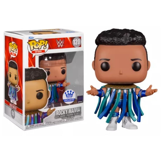 WWE Pop! Vinyl Figure Rocky Maivia [Metallic] [Funko Shop Exclusive] [120] - Fugitive Toys