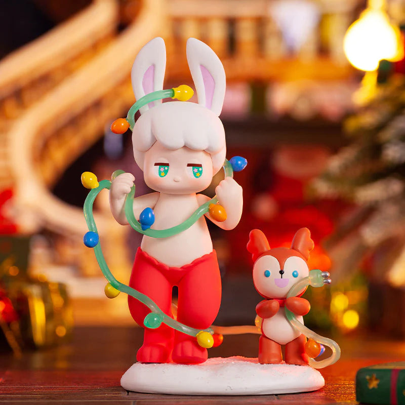 POP MART Satyr Rory Cozy Winter Time Series Blind Box for Christmas [1 Blind Box] - Fugitive Toys