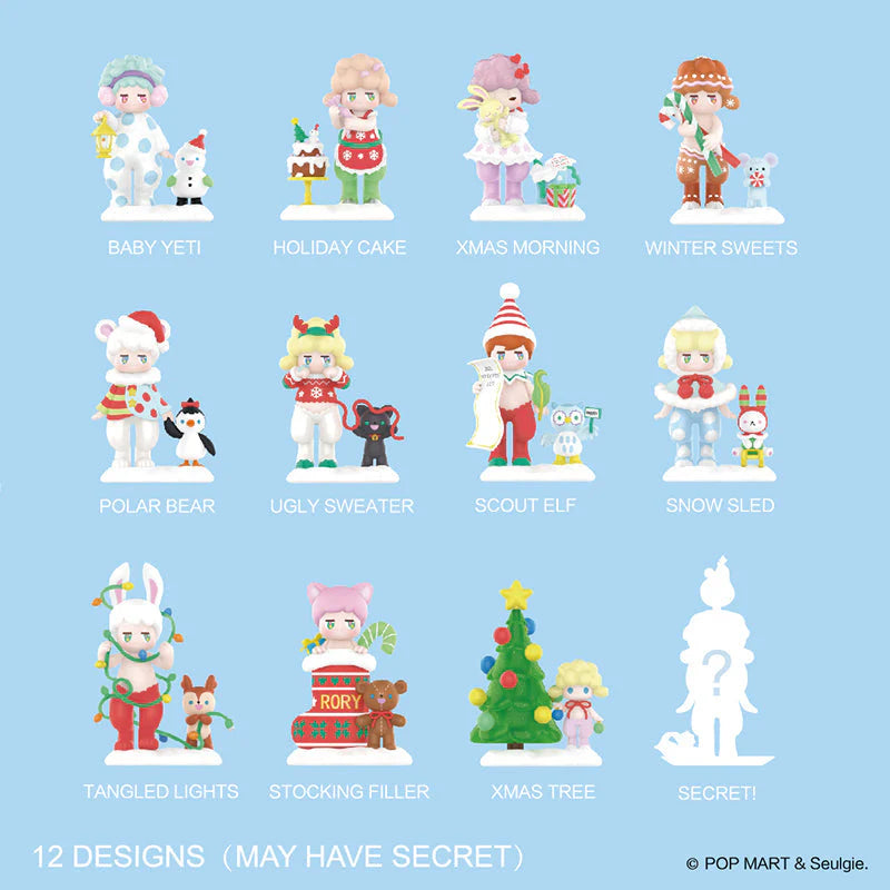 POP MART Satyr Rory Cozy Winter Time Series Blind Box for Christmas [1 Blind Box] - Fugitive Toys