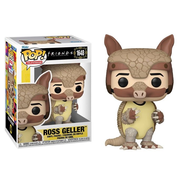 Friends Pop! Vinyl Figure Ross Geller [Holiday Armadillo] [1648] - Fugitive Toys