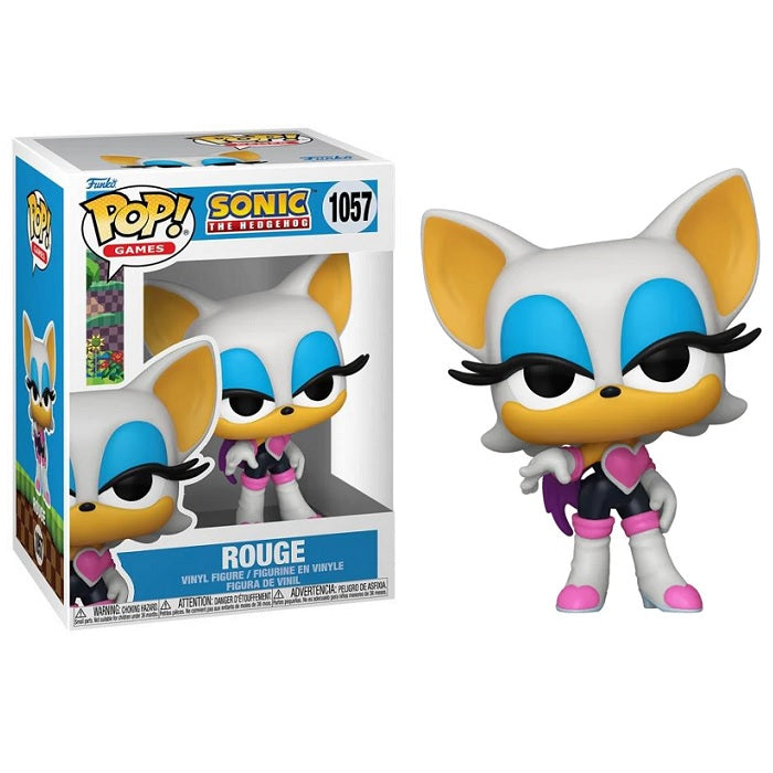 Sonic the Hedgehog Pop! Vinyl Figure Rouge the Bat [1057] - Fugitive Toys