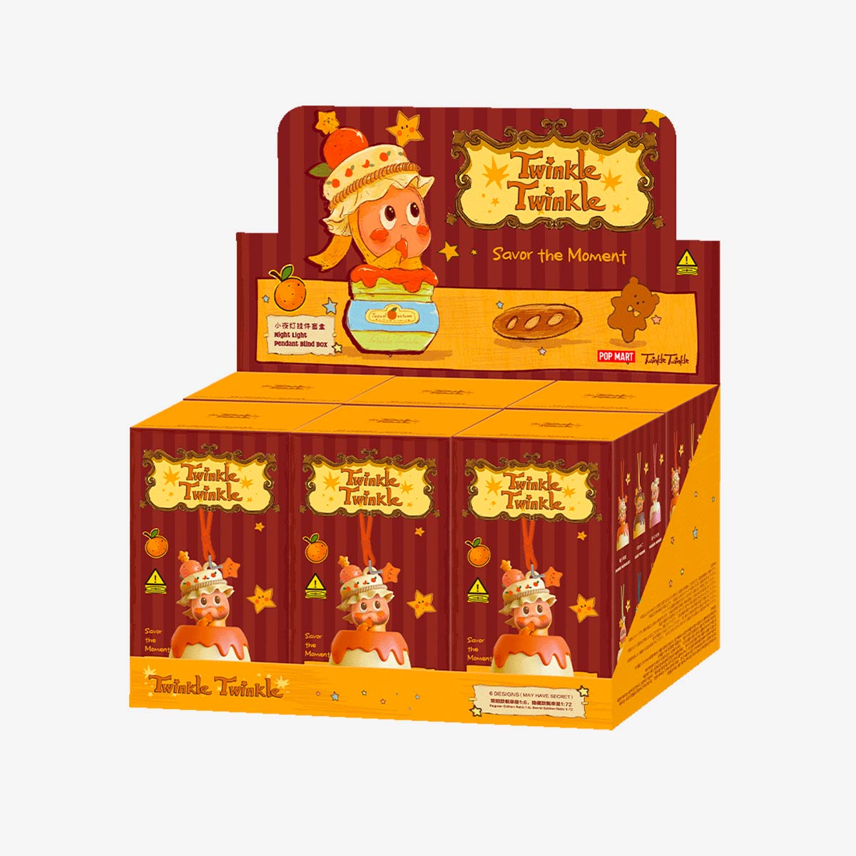 POP MART Twinkle Twinkle Savor the Moment Series-Night Light Pendant [1 Sealed Case] - Fugitive Toys