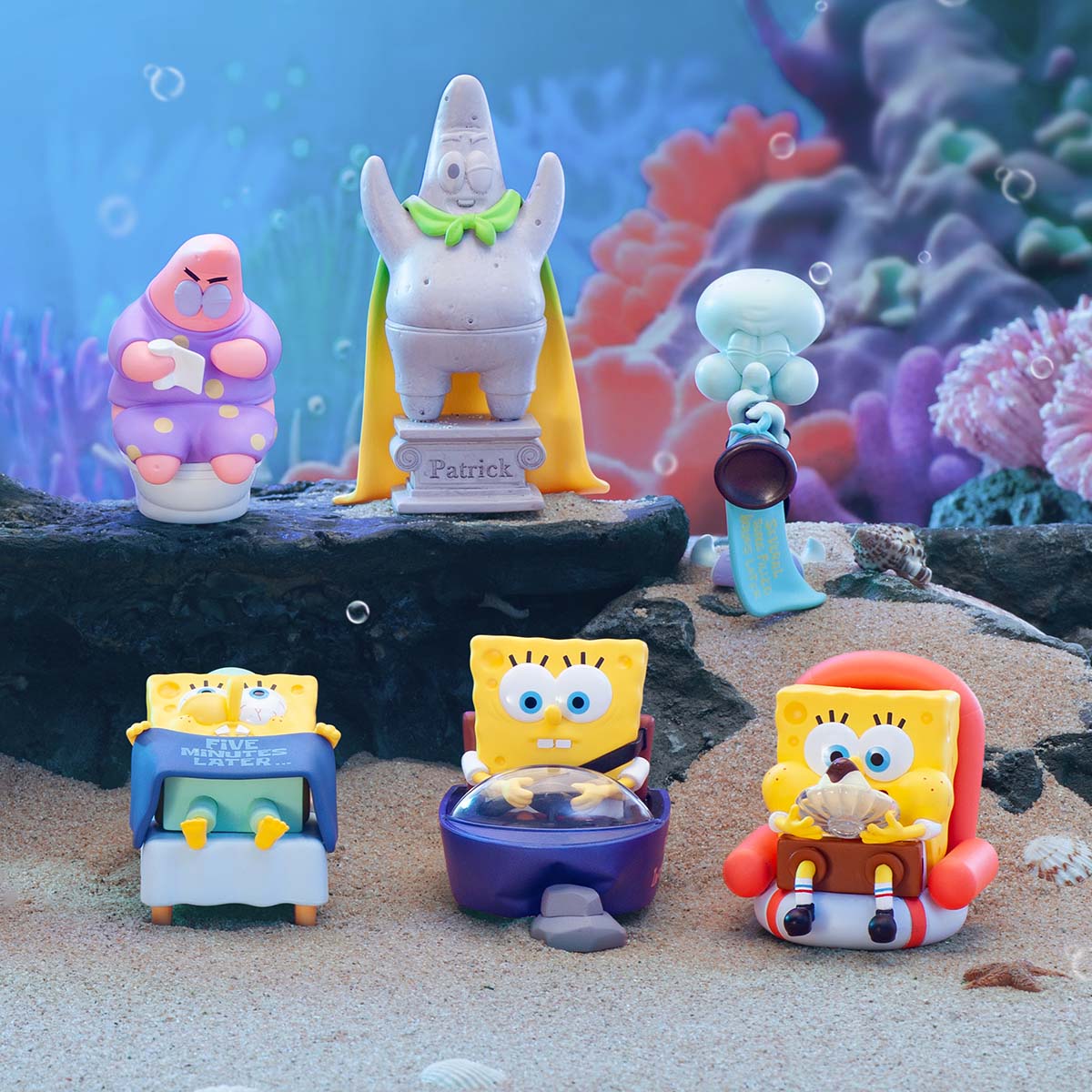 POP MART SpongeBob Life Transitions Series Figures [1 Blind Box] - Fugitive Toys
