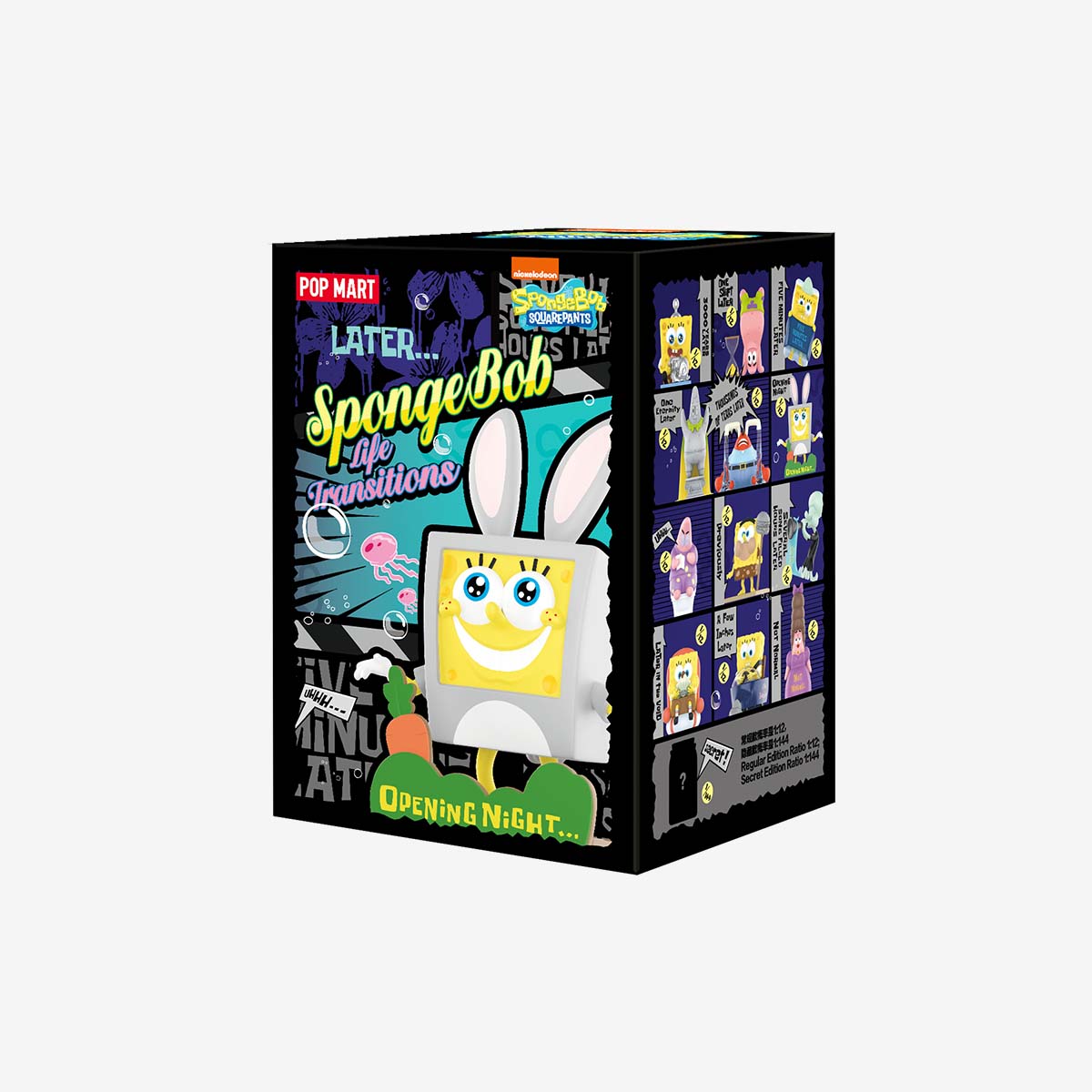 POP MART SpongeBob Life Transitions Series Figures [1 Blind Box] - Fugitive Toys