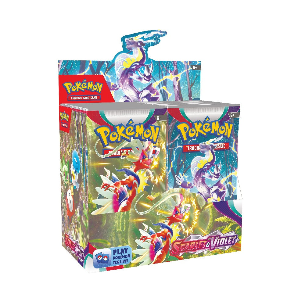 Pokemon Trading Card Game Scarlet & Violet Booster Box - Fugitive Toys