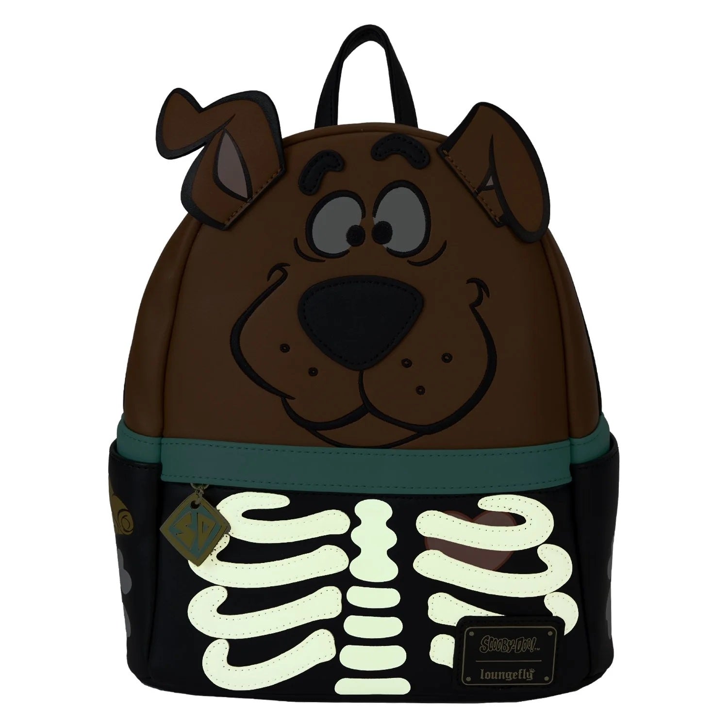 Loungefly x Scooby-Doo™ Skeleton Cosplay Glow Mini Backpack - Fugitive Toys