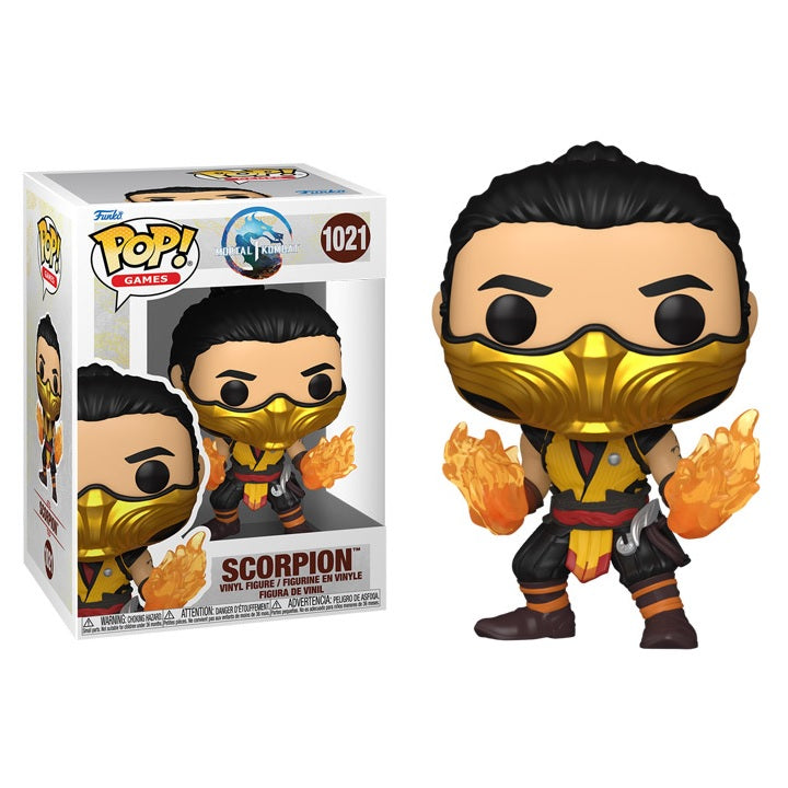 Mortal Kombat 1 Pop! Vinyl Figure Scorpion [1021] - Fugitive Toys