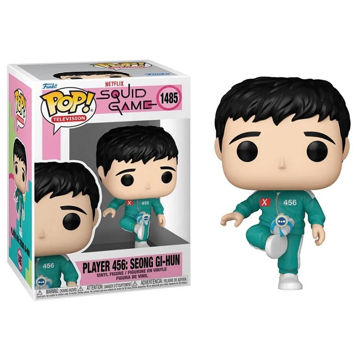Squid Game Season 2 Pop! Vinyl Figure Player 456: Seong Gi-Hun [1485] - Fugitive Toys