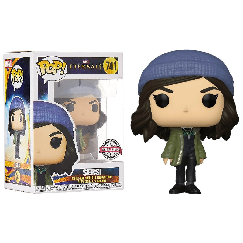 Marvel The Eternals Pop! Vinyl Figure Sersi [Casual Outfit] [Special Edition] [741] - Fugitive Toys